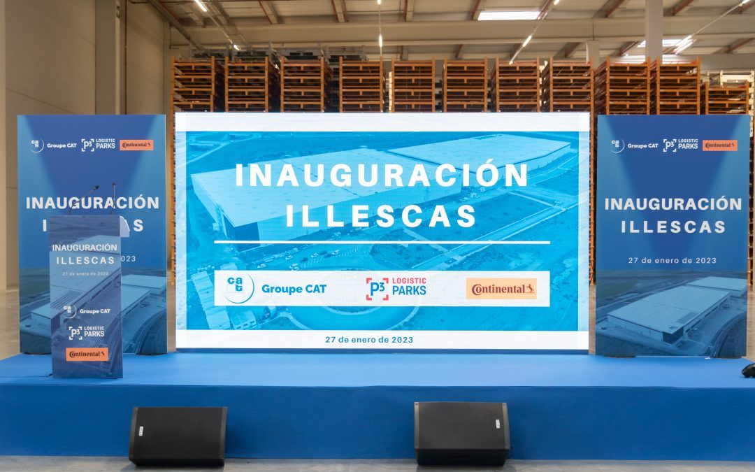 Inauguración de nave en Illescas P3 Logistic Parks