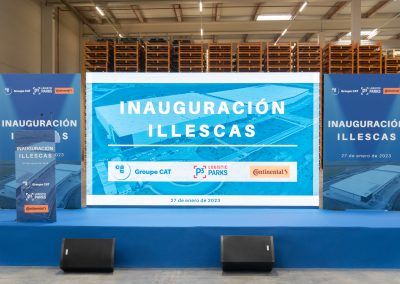 Inauguración de nave en Illescas P3 Logistic Parks